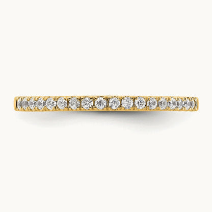 Diamond Wedding Band, 0.20 ct tw, 14K Gold — 14K Yellow Gold