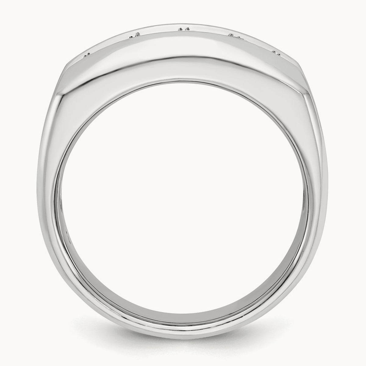 5 Stone Men's Ring, 1.00 ct tw Lab-Grown Diamond