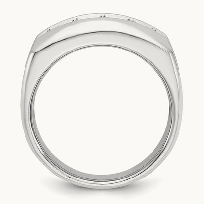 5 Stone Men's Ring, 1.00 ct tw Lab-Grown Diamond