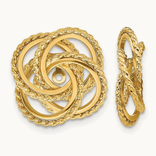 Polished & Twisted Fancy Earring Jackets — photo set