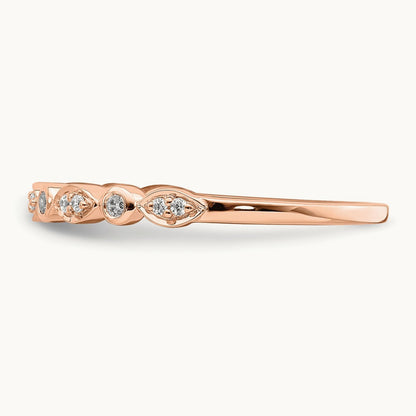 2 Wedding Band Set, 0.20 ct tw Lab-Grown Diamond