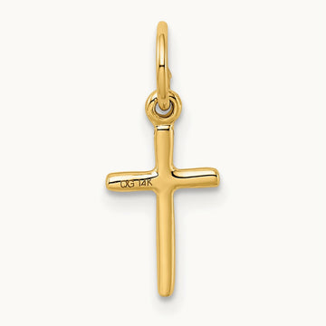 Small Cross Charm — 18mm
