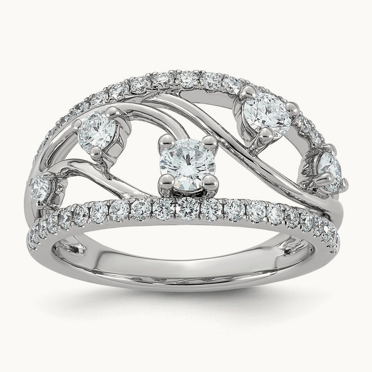 Fashion Ring, 1.00 ct tw Lab-Grown Diamond