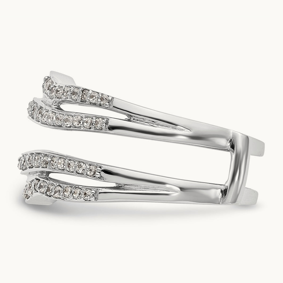 Diamond Guard, 14K White Gold