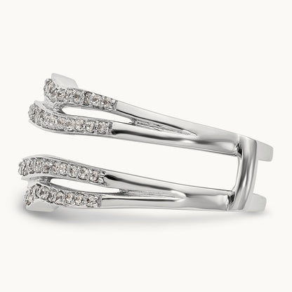 Diamond Guard, 14K White Gold