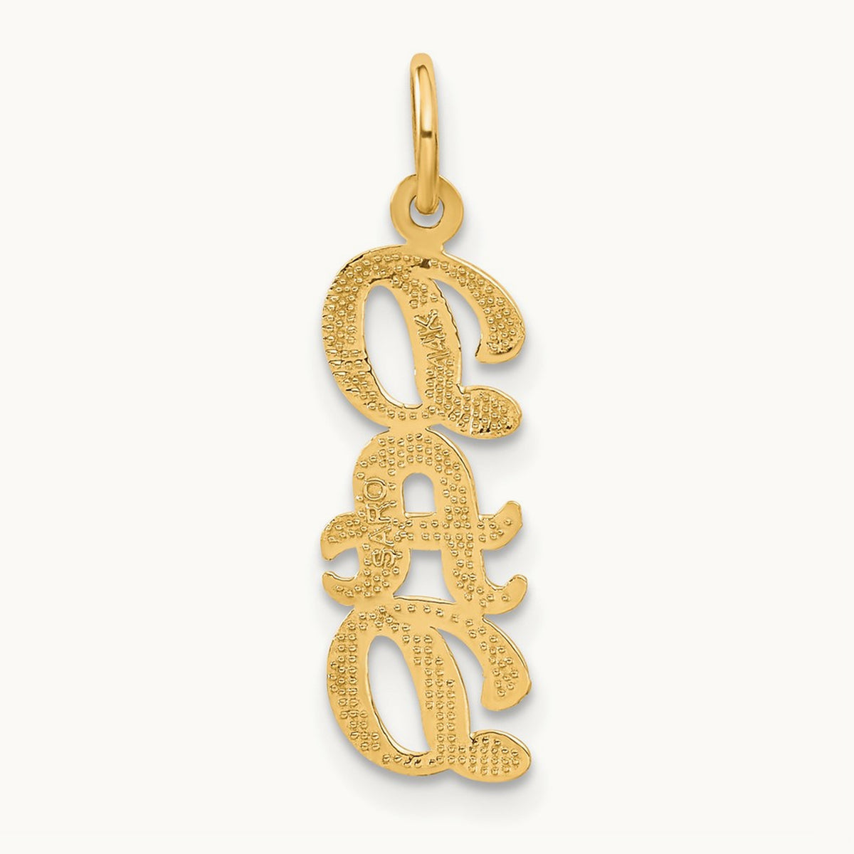 DAD Charm, 14K