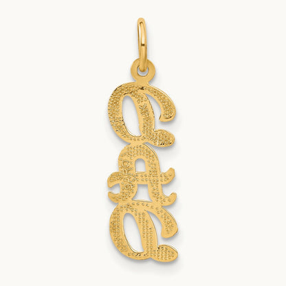 DAD Charm, 14K
