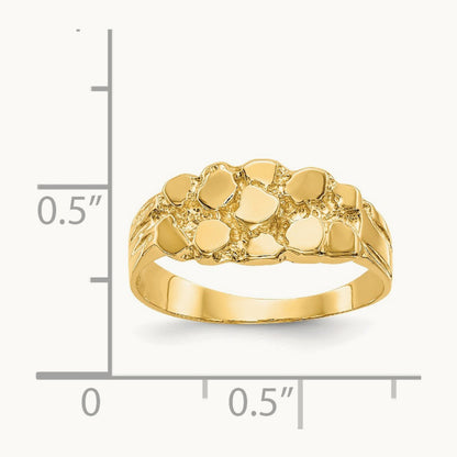 Nugget Ring, 14K