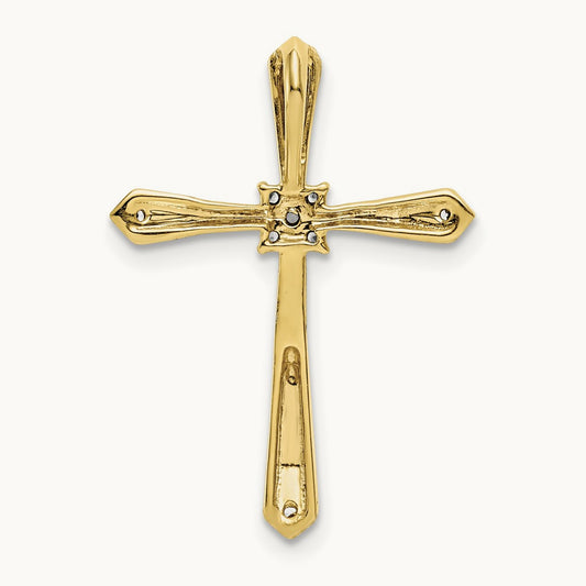 1/20ct. w/ Diamond Cross Chain Slide — photo set
