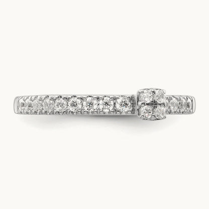 Promise Band, 0.25 ct tw Lab-Grown Diamond