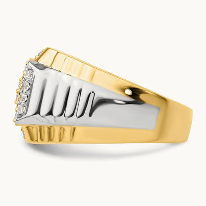 Men's Ring, 1.00 ct tw Lab-Grown Diamond