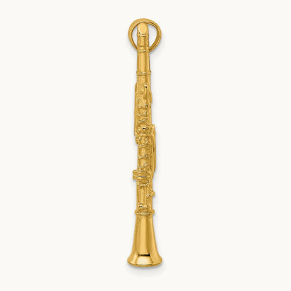 3-D Clarinet Charm — photo set