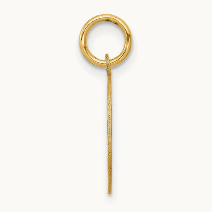 Small EMT Medical Charm, 14K