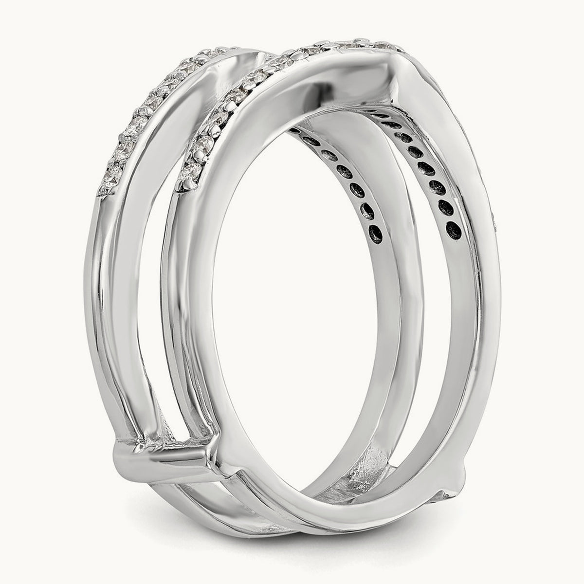 Ring Guard, 0.50 ct tw Lab-Grown Diamond