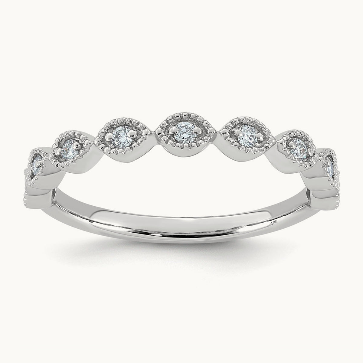 Wedding Band, 0.10 ct tw Lab-Grown Diamond