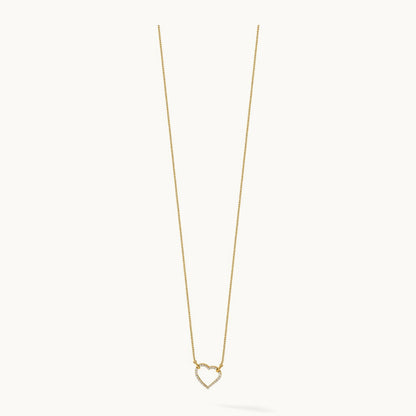 Diamond Heart Pendant Necklace