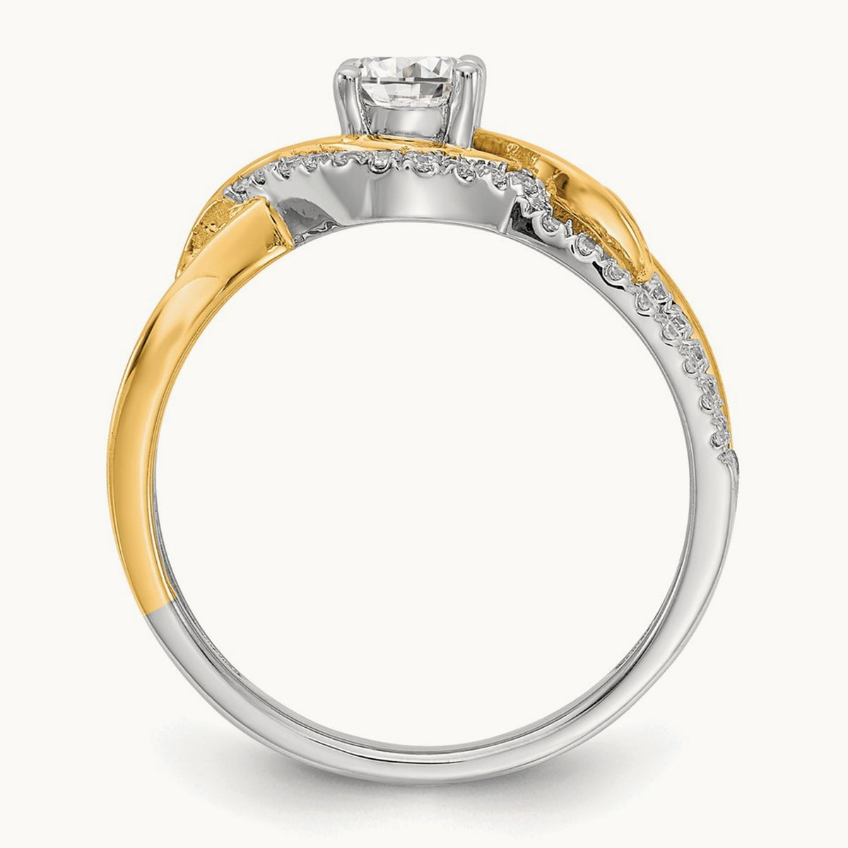 Semi-Mount Engagement Ring, 0.25 ct tw