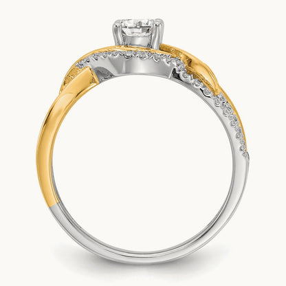 Semi-Mount Engagement Ring, 0.25 ct tw