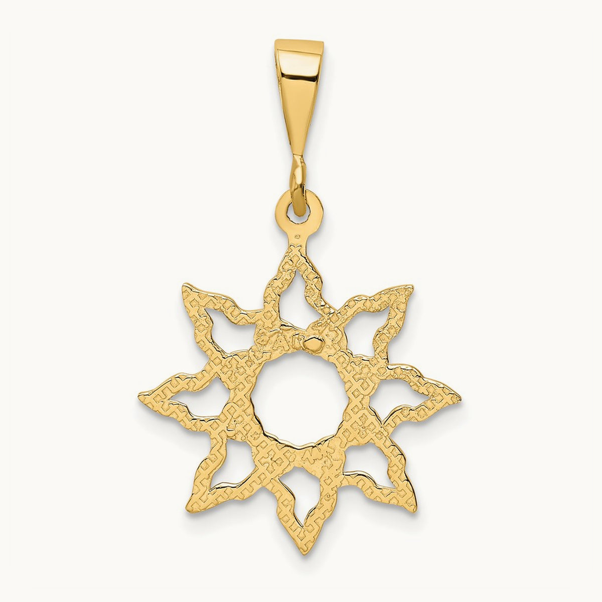 Sun Charm, 14K