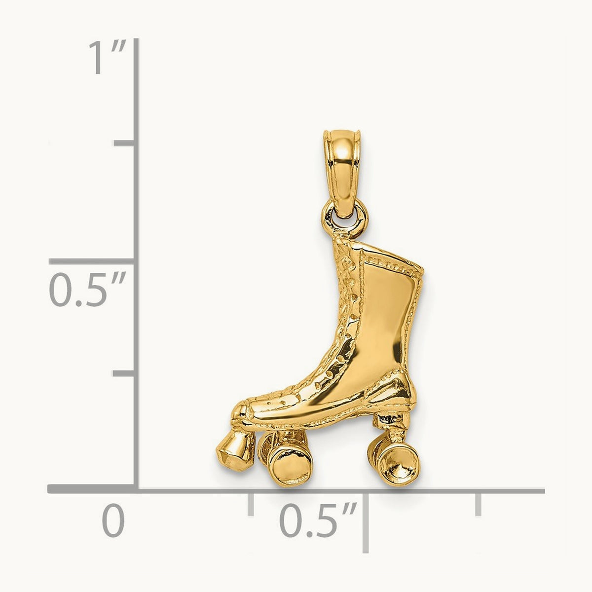 3-D Roller Skate Charm — photo set