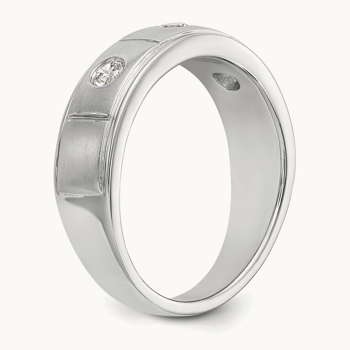 Men's Band, 0.25 ct tw