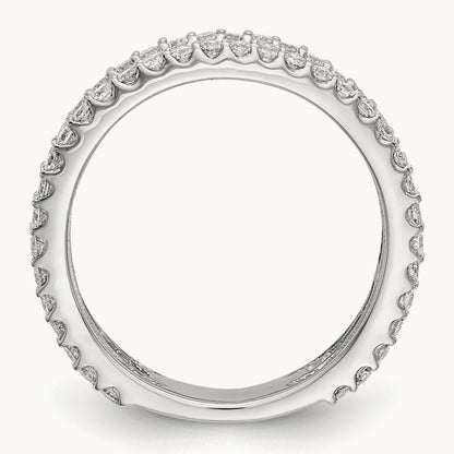 Diamond Band, 14K White Gold
