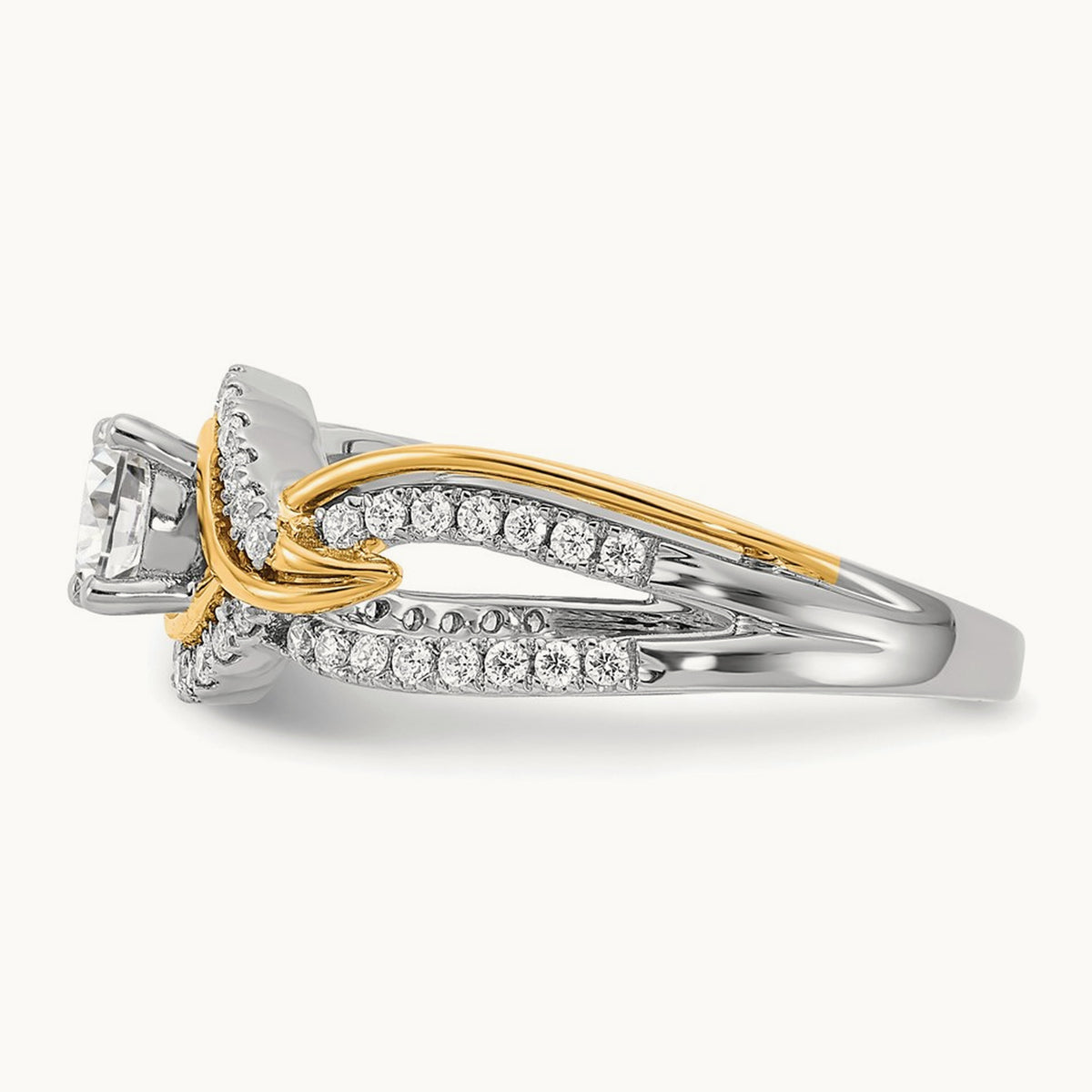 Semi-Mount Engagement Ring, 0.25 ct tw