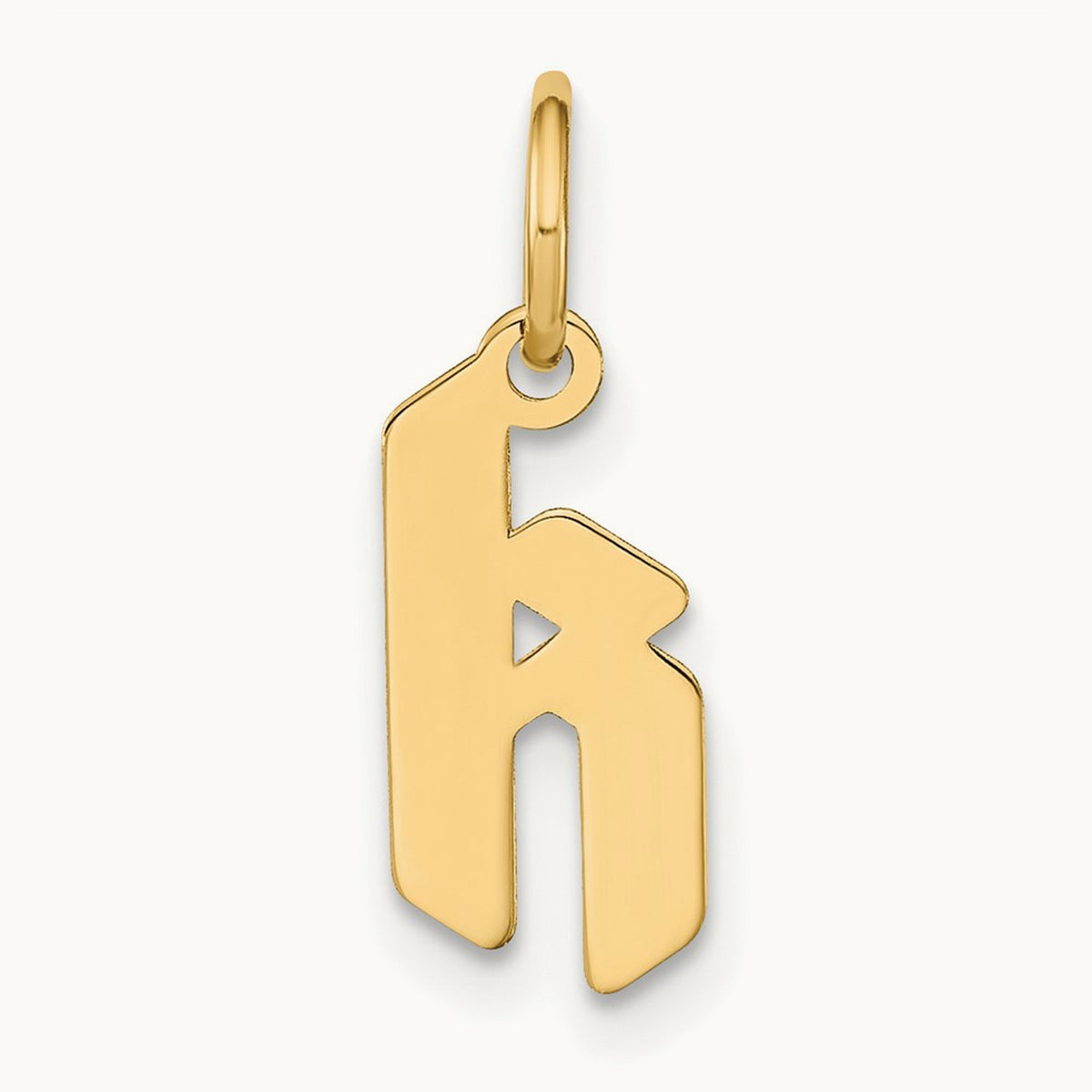 Lowercase Initial Pendant — K