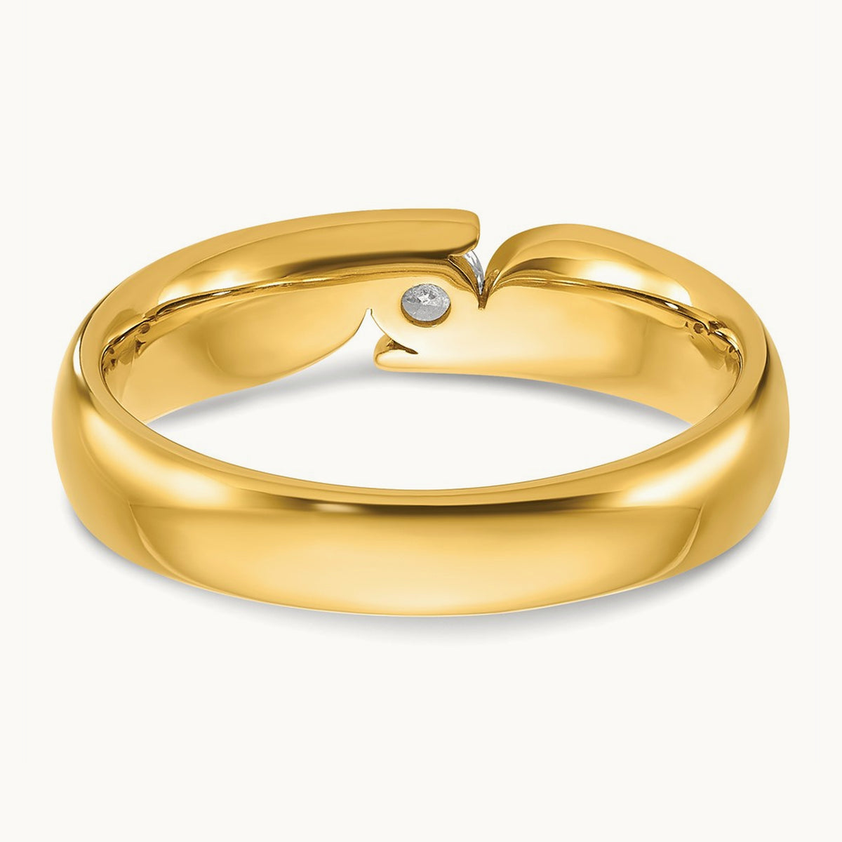 IBGoodman Men's Diamond Complete Ring, 14K