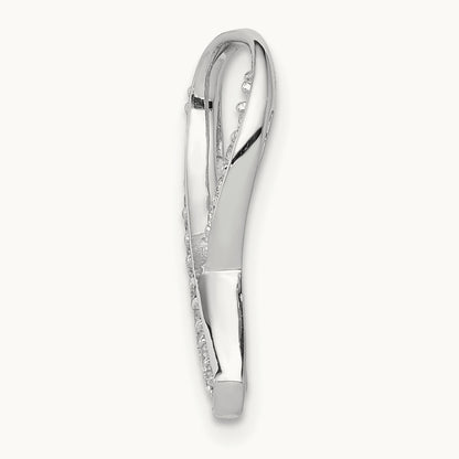 1/8ct. Diamond Awareness Pendant, 14K White Gold