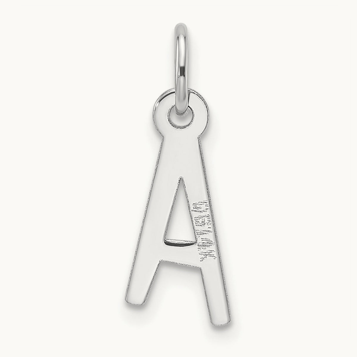Slanted Block Initial Charm