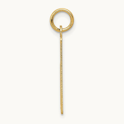 Wednesday the First Day Calendar Pendant, 14K