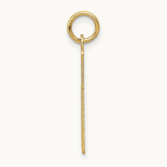 Wednesday the First Day Calendar Pendant, 14K