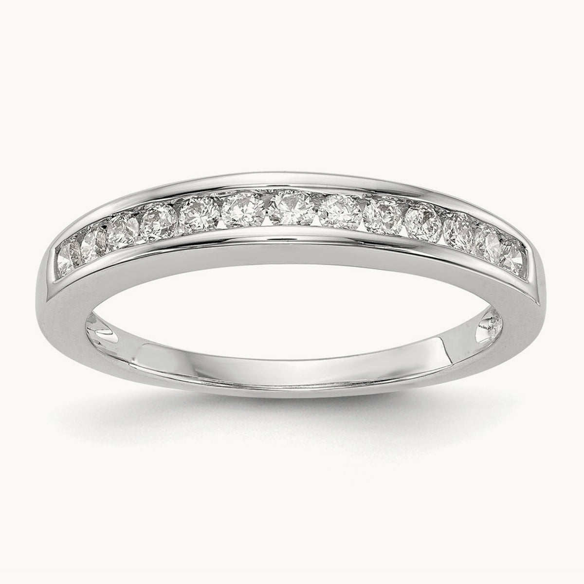 Wedding Band, 0.25 ct tw Lab-Grown Diamond