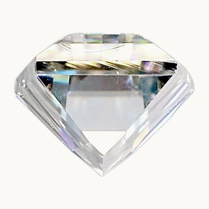 5x2.5x2mm Tapered Baguette True Light G-H-I Moissanite