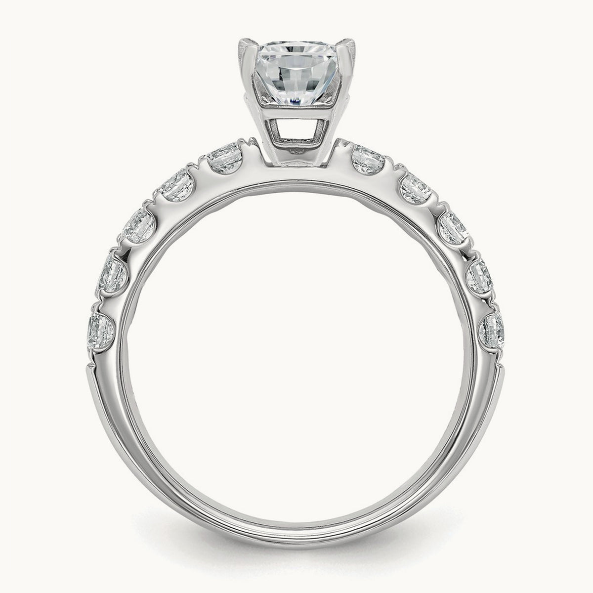 Radiant Engagement Ring — 1 3/4 ct, 7