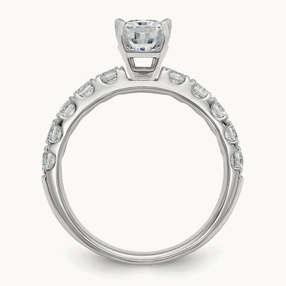 Radiant Engagement Ring — 1 3/4 ct, 7