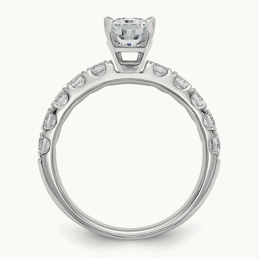 Radiant Engagement Ring, 1.75-2.75 ct tw Lab-Grown Diamond