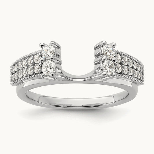 Ring Wrap, 0.50 ct tw Lab-Grown Diamond