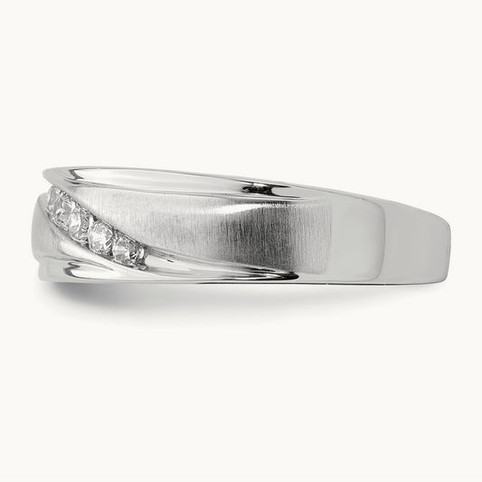 Men's Band, 0.15 ct tw