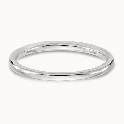 Diamond Band, 14K White Gold