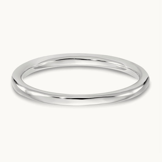Diamond Band, 14K White Gold