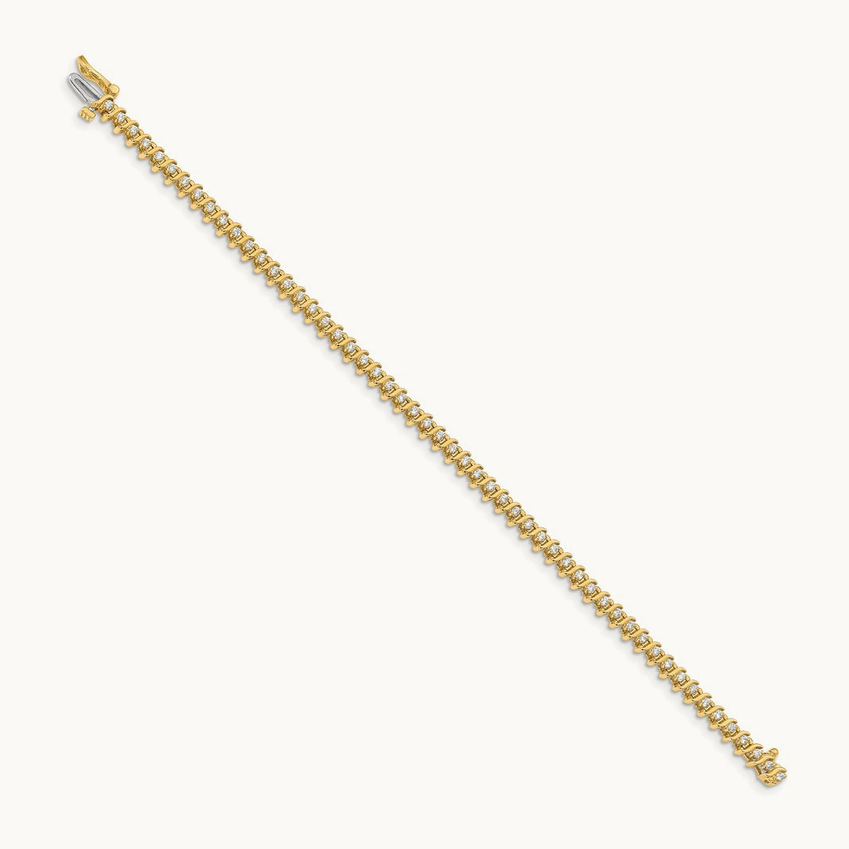 Round Tennis Bracelet, 1.00 ct tw Lab-Grown Diamond