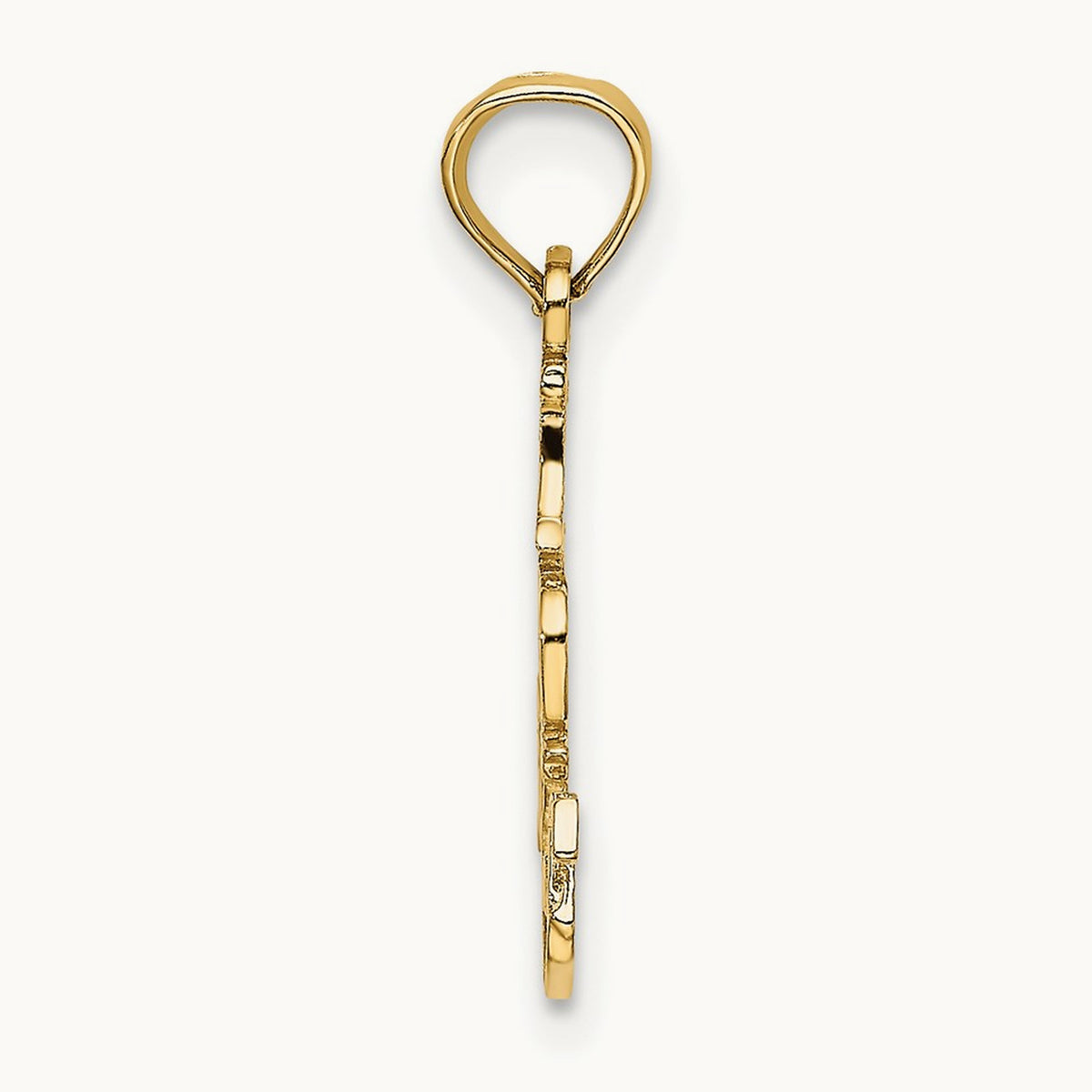 I DO NAILS Charm, 14K