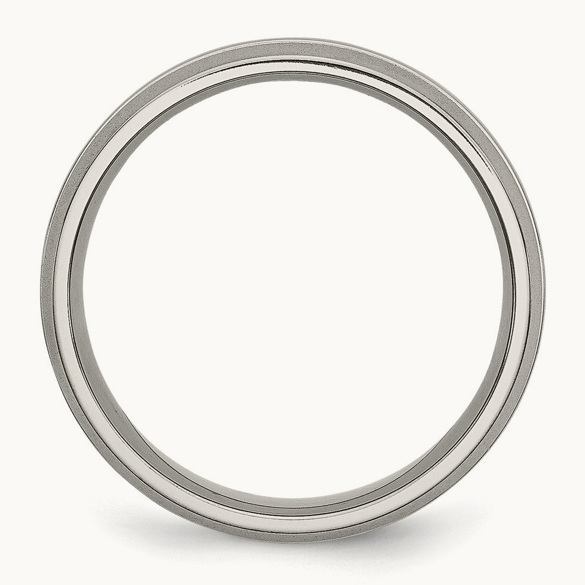 Brushed and Polished Grooved Band — photo set