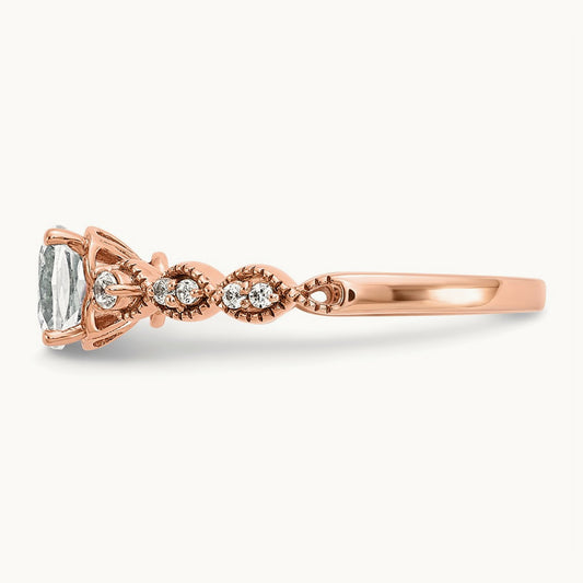 Cushion Semi-Mount Engagement Ring, 1.00-1.50 ct tw