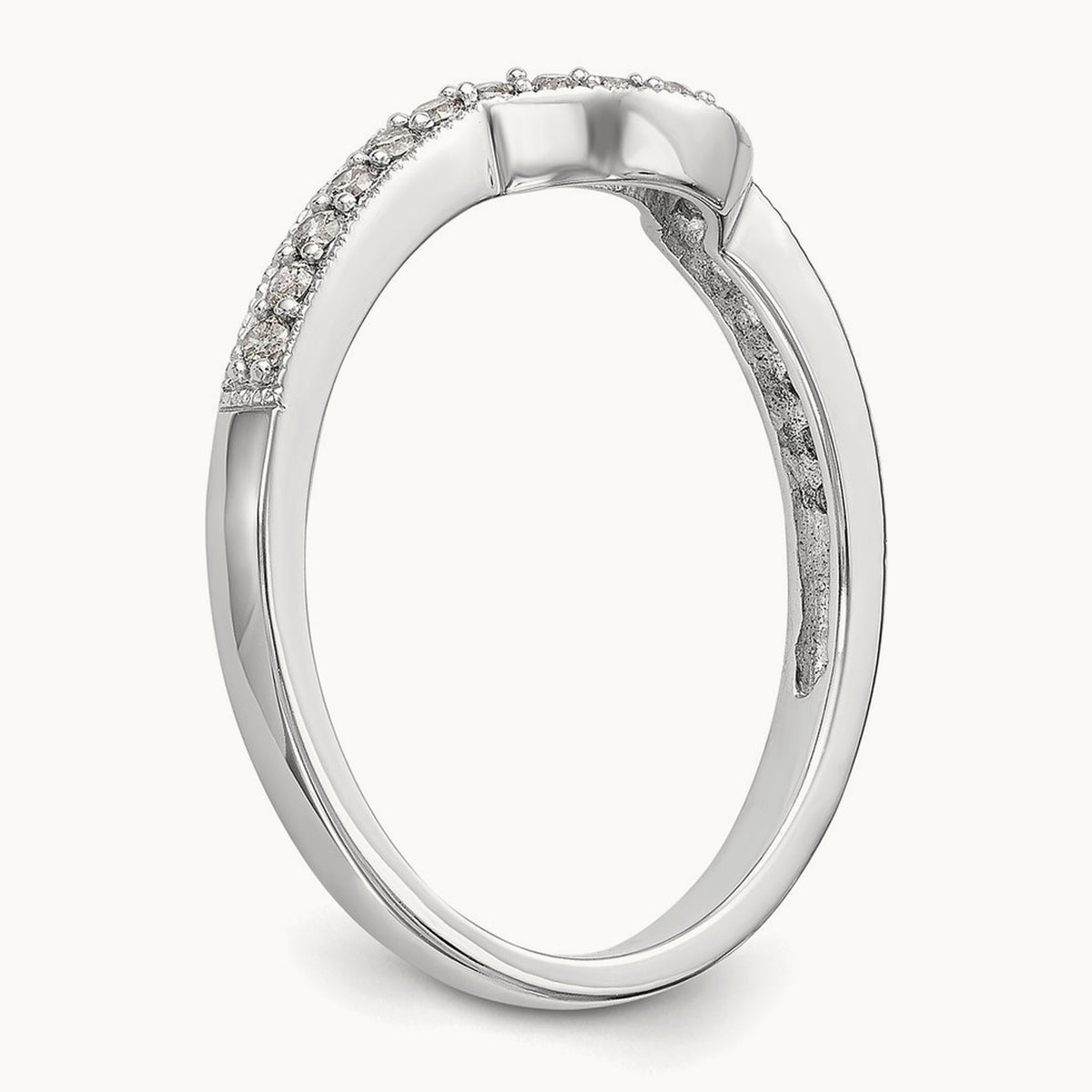 Diamond Band, 14K White Gold