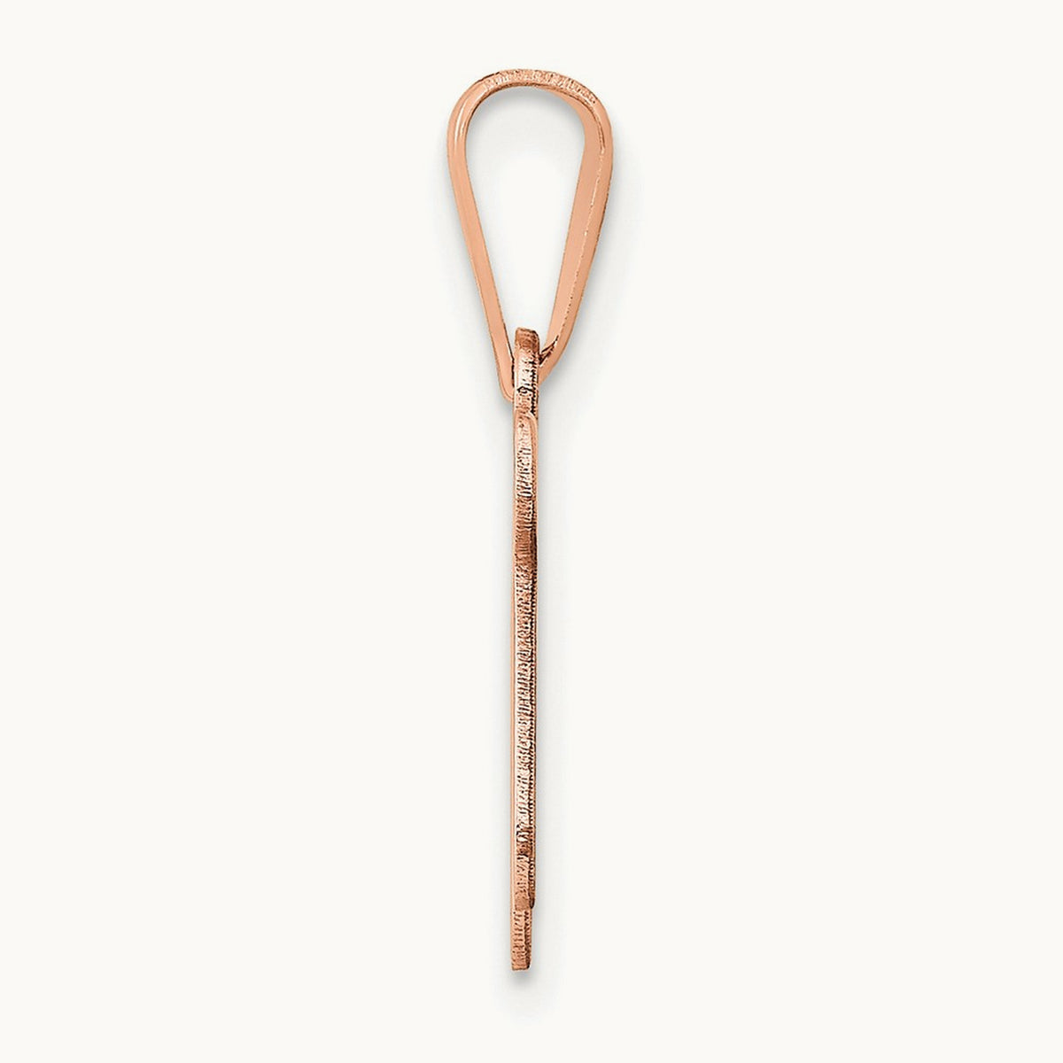 Chai Pendant — 14K Rose Gold