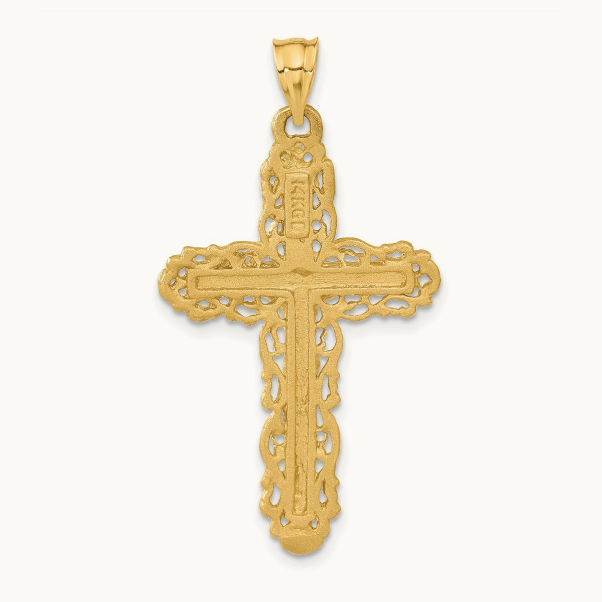 Crucifix Charm, 14K