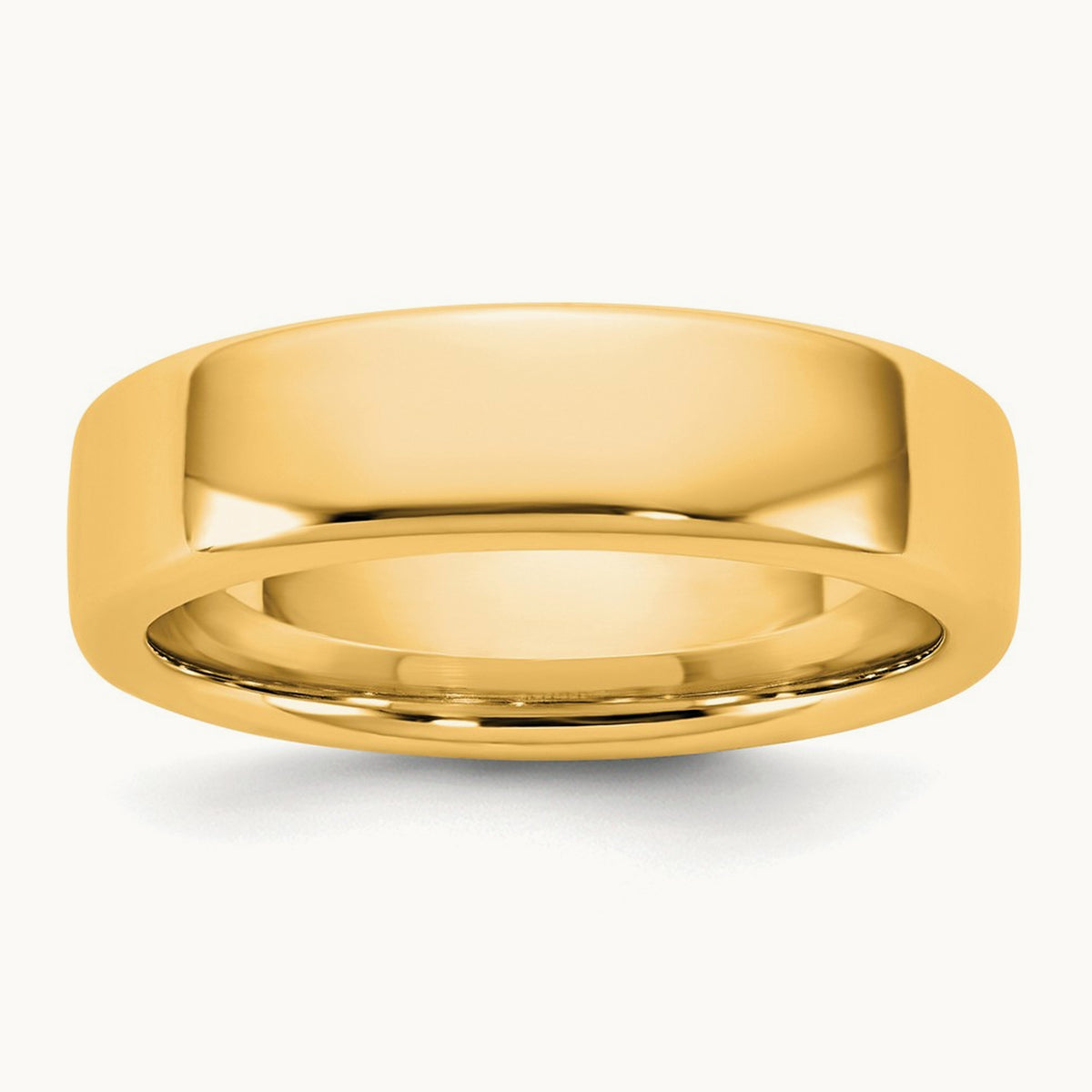 European Comfort Fit Band — 14K Yellow Gold, 5.5mm